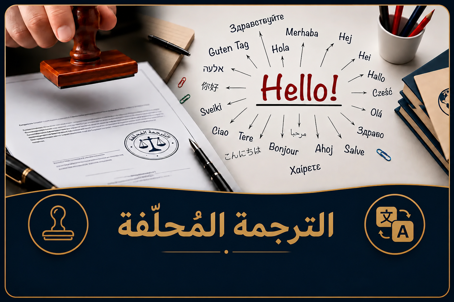 الترجمة المحلفة